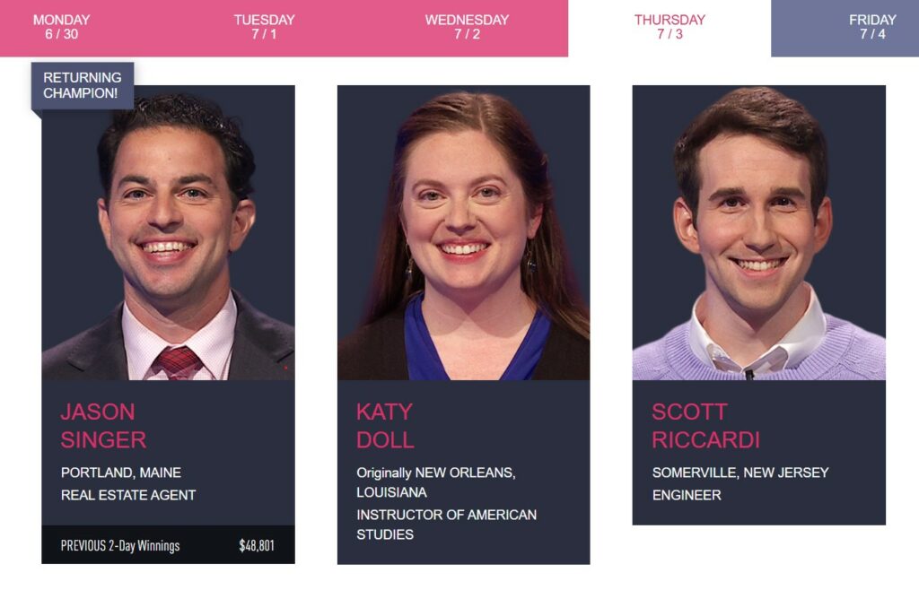 Katy Doll Jeopardy