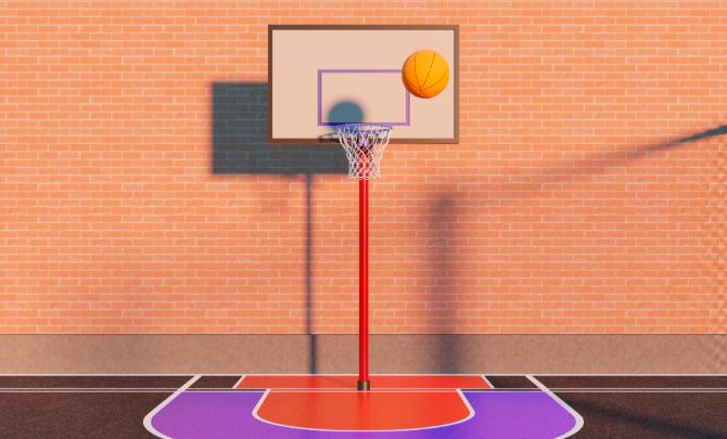 Basketball Wall Mount