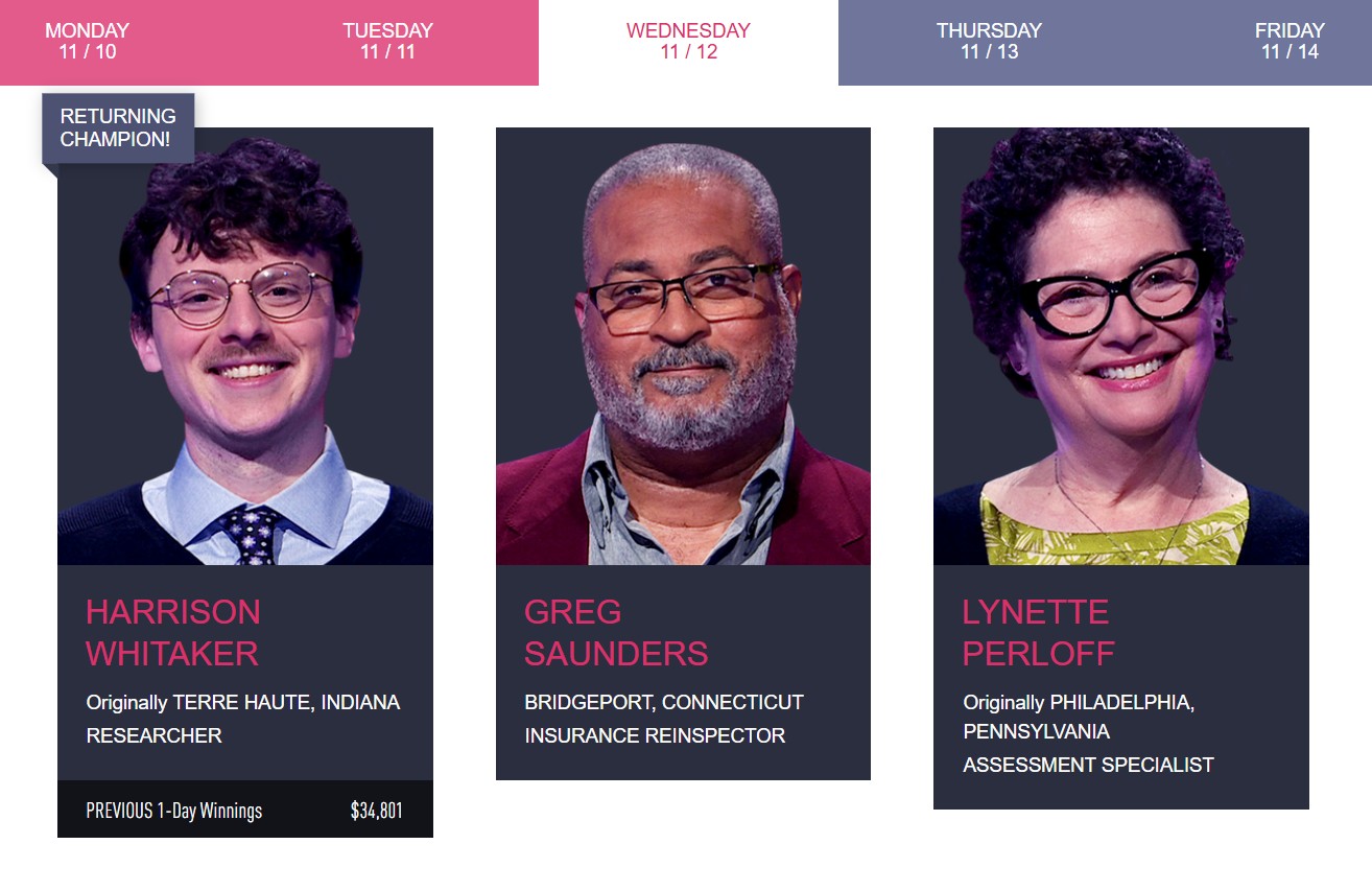 Greg Saunders Jeopardy
