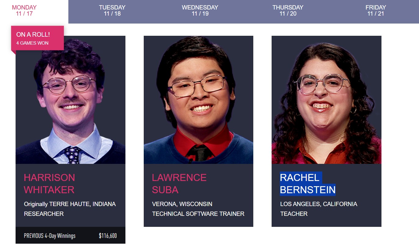 Rachel Bernstein Jeopardy
