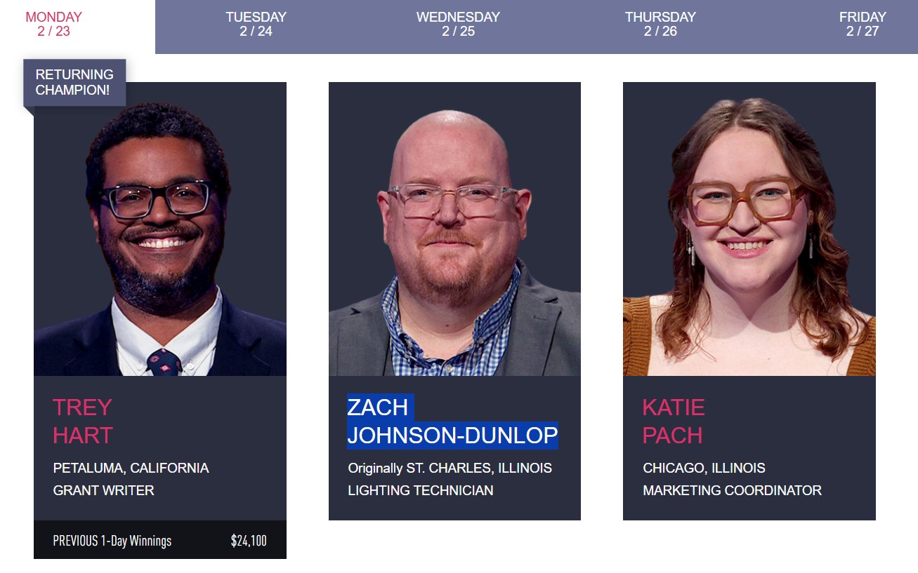 Katie Pach Jeopardy