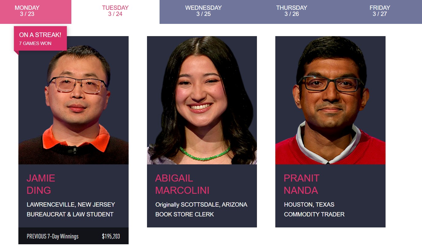 Pranit Nanda Jeopardy
