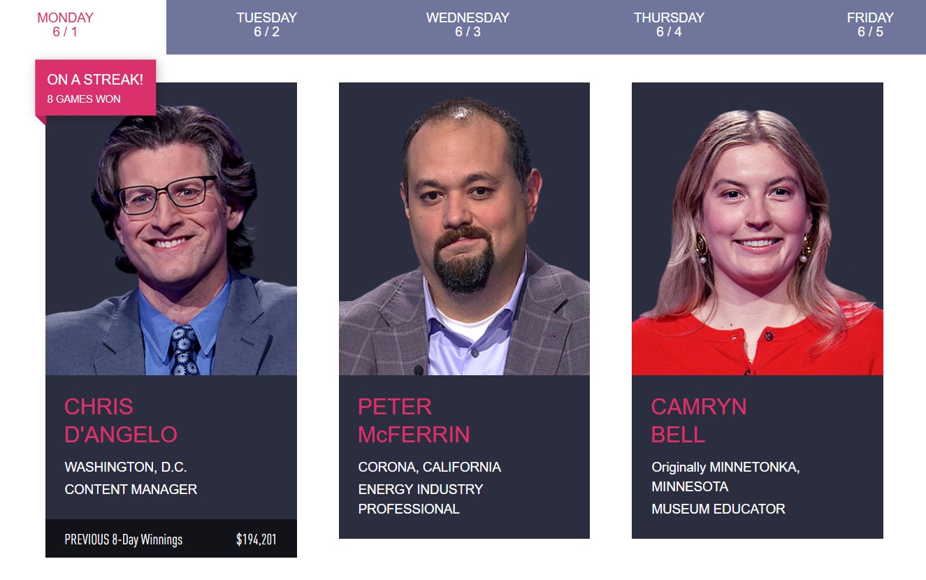 Peter McFerrin Jeopardy
