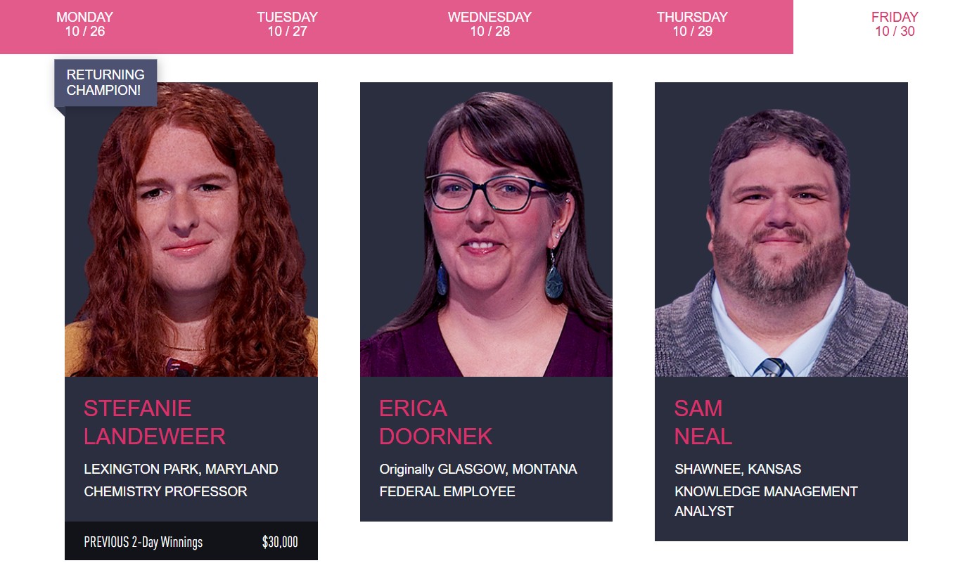 Erica Doornek Jeopardy